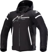 Alpinestars Zaca Waterproof Jacket Black White 2XL - Maat - Jas