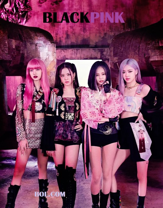 BlackPink K-PoP Metalen Wandbord, Maat:20x30 cm - Muziek-Bands-Werkplaats-Garage-Classic Car-oldtimer-Man Cave-Wandbord mancave-Kroeg decoratie-Tekstbord-Metalen wanddecoratie