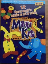 MAXI KIT - 12 KNIP-PLATEN VOOR KINDEREN