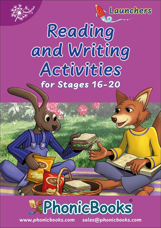 Dandelion Launchers workbook, Reading and Writing Activities for Stages