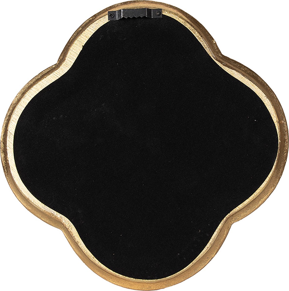 Clayre & Eef Miroir 55 cm Grand Miroir en Fer Doré