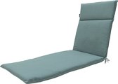 Madison - Coussin Lounger 190x60 - Argent - Toile Recyclée Beige