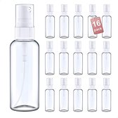 Spray Bottle - Mist Spray Bottle / Refillable Roller Bottles - For Cleaning, Perfumes, Essential Oils – Travel Size 16 Spray Bottles, 60 ml
