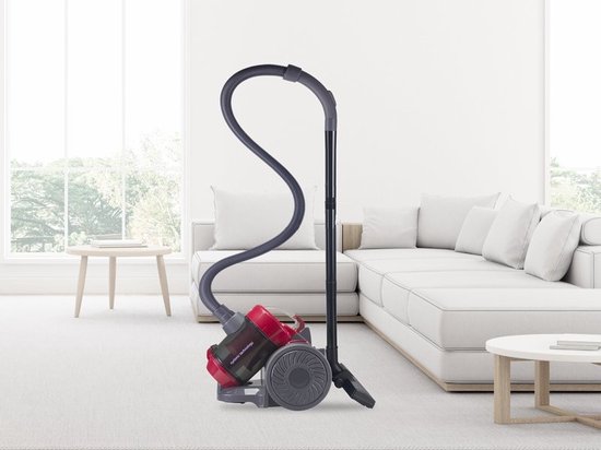 Bestron ABL830RB Stofzuiger Puro Plus zonder zak rood/zwart
