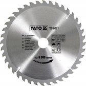 Lame de scie circulaire YATO Ø250 mm - 40T - diamètre intérieur 30 mm