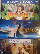 3 Movie pack DVD Jumanji-Zookeeper-The Water Horse