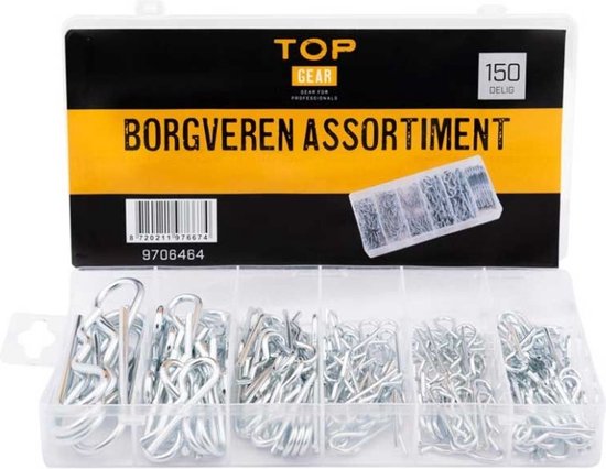 Foto: Assortiment borgveren 150 delig