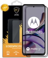 2-Pack Motorola Moto G13 - G23 - G53 Screenprotectors - MobyDefend Gehard Glas Screensavers - Zwarte Randen - Glasplaatjes Geschikt Voor Motorola Moto G13 - G23 - G53