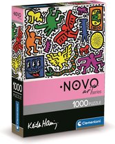Clementoni - Puzzel 1000 Stukjes Keith Haring, Puzzel Voor Volwassenen en Kinderen, 14-99 jaar, 39756