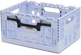 WICKED Smart Crate lichtblauw met zwarte grepen