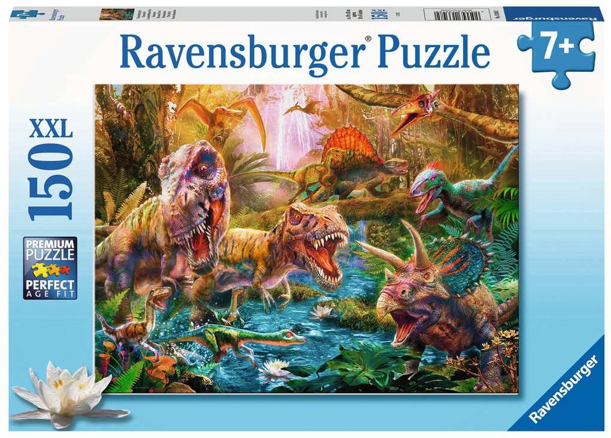 Puzzle 200 pièces XXL - Le royaume des dinosaures