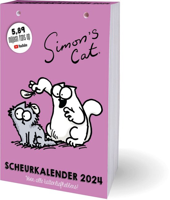 Simon's Cat scheurkalender 2024