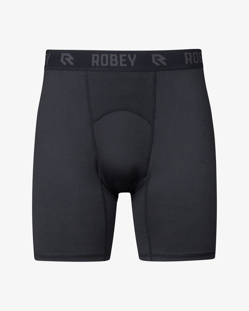 Robey Baselayer Short Tight Slidingbroek Heren - Zwart | Maat: 4XL