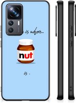 Leuk Hoesje Xiaomi 12T | 12T Pro Smartphone Hoesje met Zwarte rand Nut Home