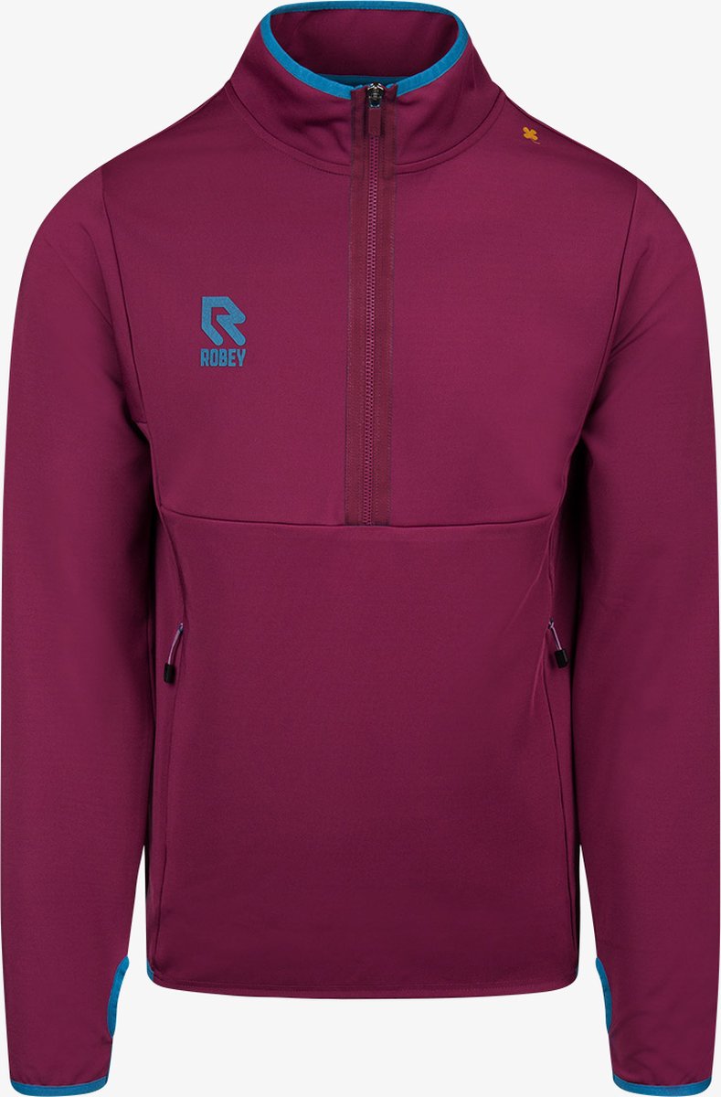 Robey Off Pitch Scuba Ziptop Heren - Bordeaux | Maat: XL
