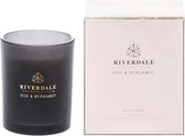 Bougie parfumée Riverdale Boutique rose 10cm