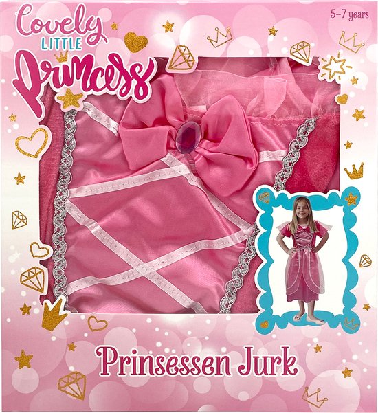 Prinsessenjurk Roze 5-7 Jaar | bol.com