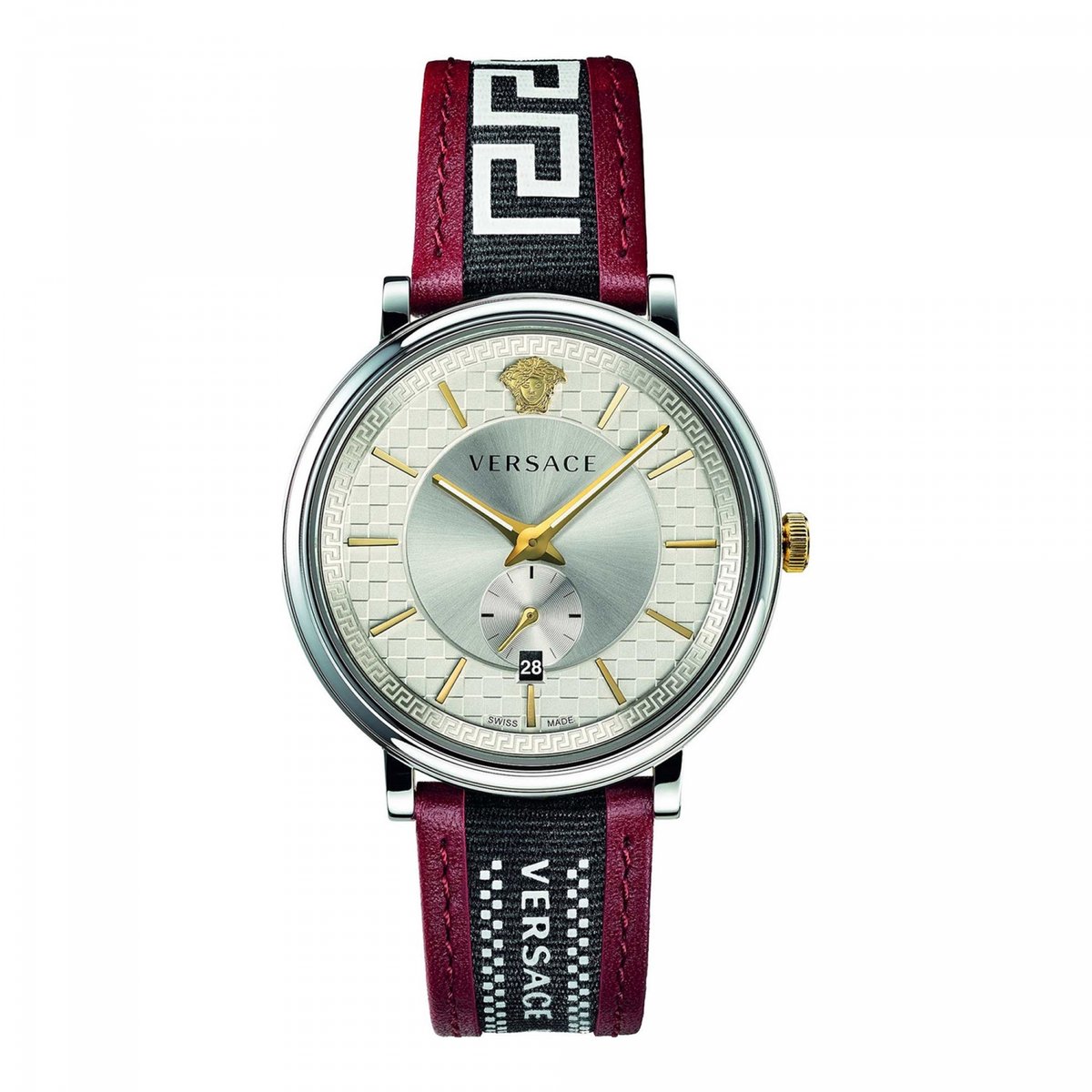 Versace VEBQ01319 horloge mannen - Roestvrij Staal - zilver