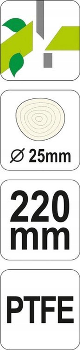 YATO Snoeischaar bypass - Comfort - Ø25 mm — afbeelding 3