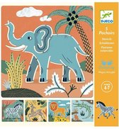 Djeco - Sjablonen Jungle - Design by - 4 tot 7 jaar