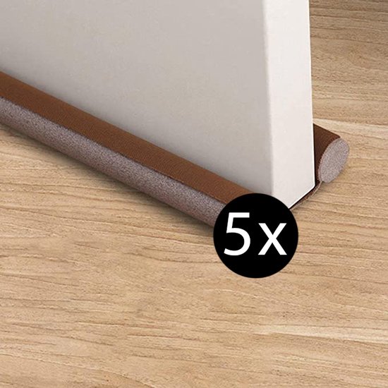 Tochtstopper voor onder de deur, decoratieve windstopper, 91 cm, voor