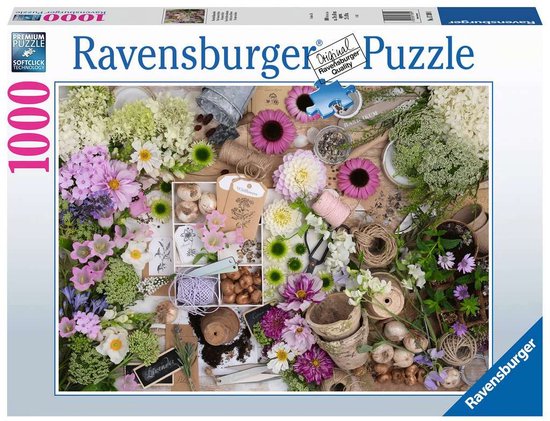 Ravensburger puzzel Voor de liefde van bloemen - Legpuzzel - 1000 stukjes
