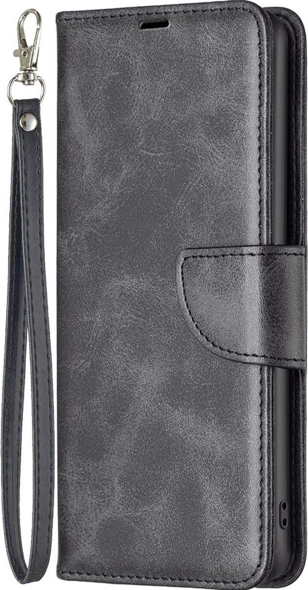 Mobigear Telefoonhoesje geschikt voor Nokia X30 Hoesje | Mobigear Excellent Bookcase Portemonnee | Pasjeshouder voor 3 Pasjes | Telefoonhoesje voor Pinpas / OV Kaart / Rijbewijs - Zwart