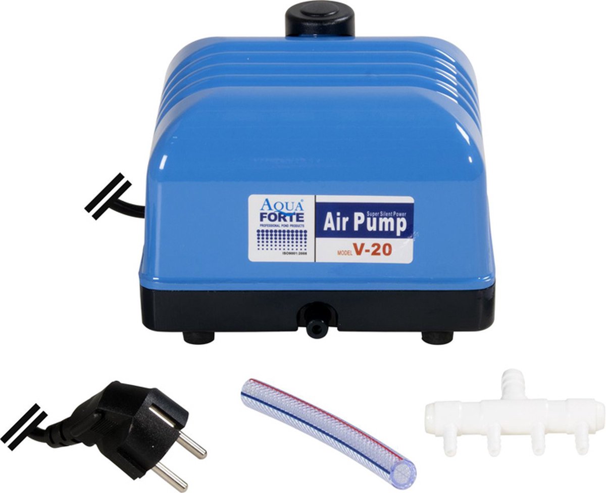 Aquaforte V20 luchtpomp 15 watt bol
