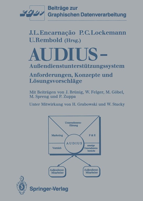 Audius Aussendienstunterstutzungssystem - cover
