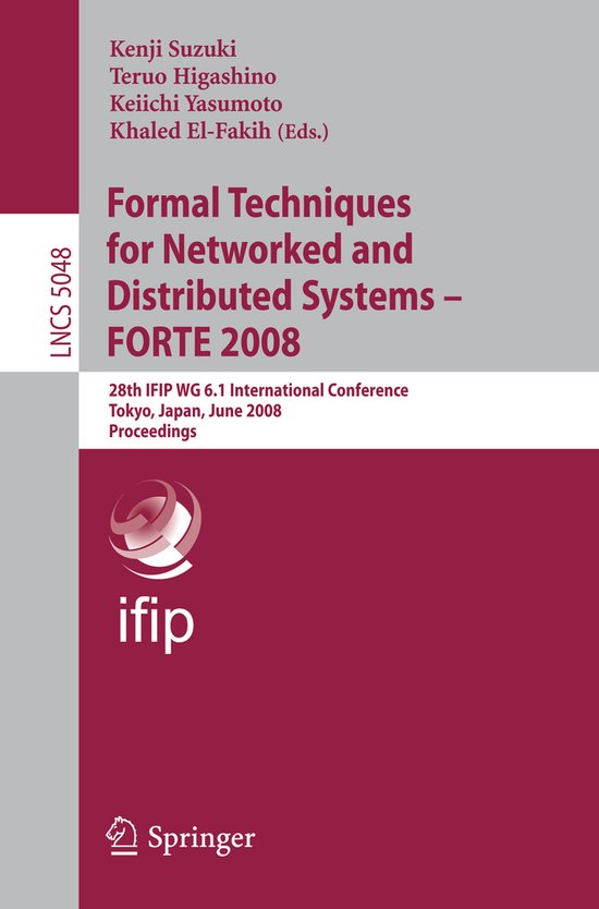 Formal Techniques For Networked And Distributed Systems - Fo ... - cover