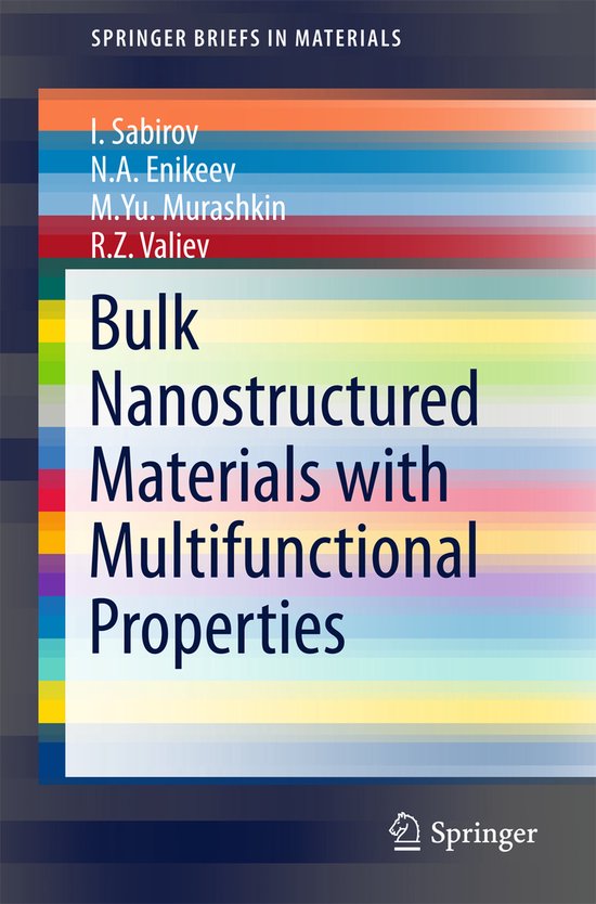 Bulk Nanostructured Materials with Multifunctional Propertie ... - cover