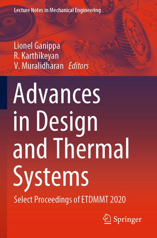 Advances in Design and Thermal Systems - cover
