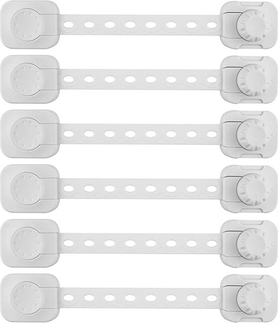 FrostyFlair Kinderslot Kast, 10 stuks Kastsloten voor Baby FrostyFlair Kinderslot Kast, 10 stuks Kastsloten voor Baby