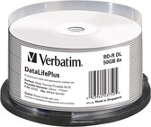 Verbatim BD-R DL 50GB 6X SP WIDE PRINTABLE NO-ID - Rohling