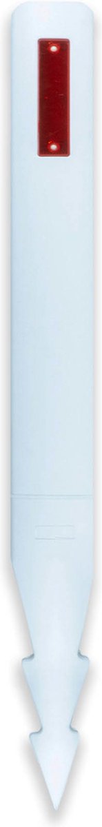 Ri-Traffic witte harpoenpaal met 2 reflectoren