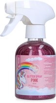 Lucky Horse Unicorn glitter spray - Vacht versiering voor paarden - Voor vacht, manen en staart - 250 ml - Roze