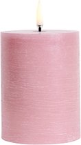 Uyuni Lighting - LED-kaars - Dusty Rose - 7,8 cm x 10,1 cm