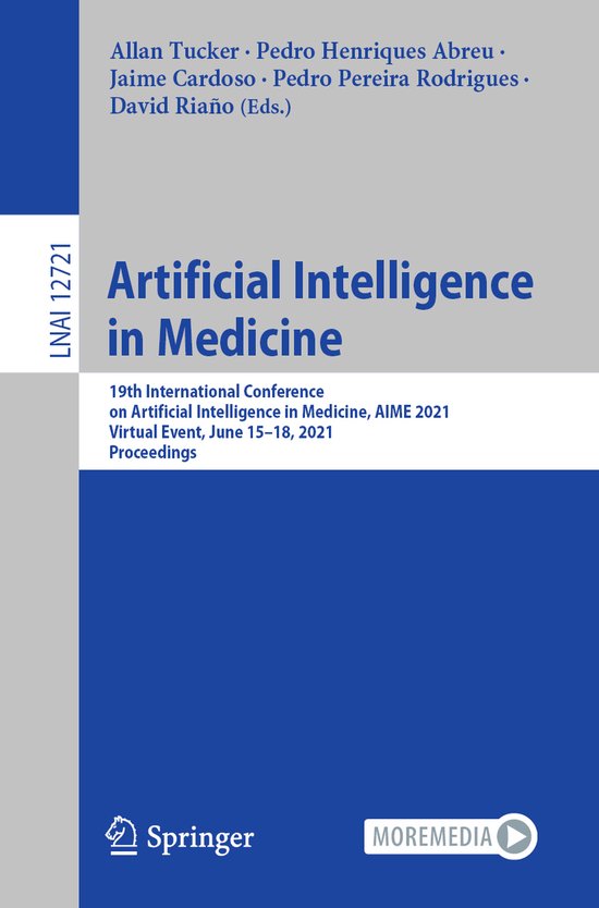 Artificial Intelligence in Medicine - cover