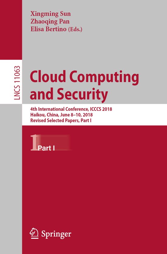 Lecture Notes in Computer Science11063- Cloud Computing and  ... - cover