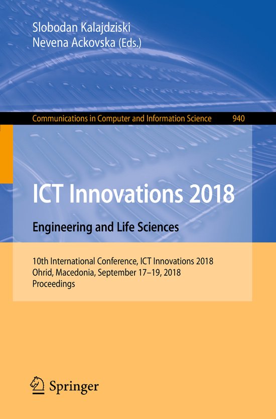 Communications in Computer and Information Science940- ICT I ... - cover