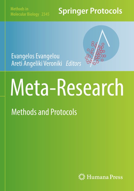 Meta Analysis | 9781071615683 | Evangelos Evangelou | Boeken | bol