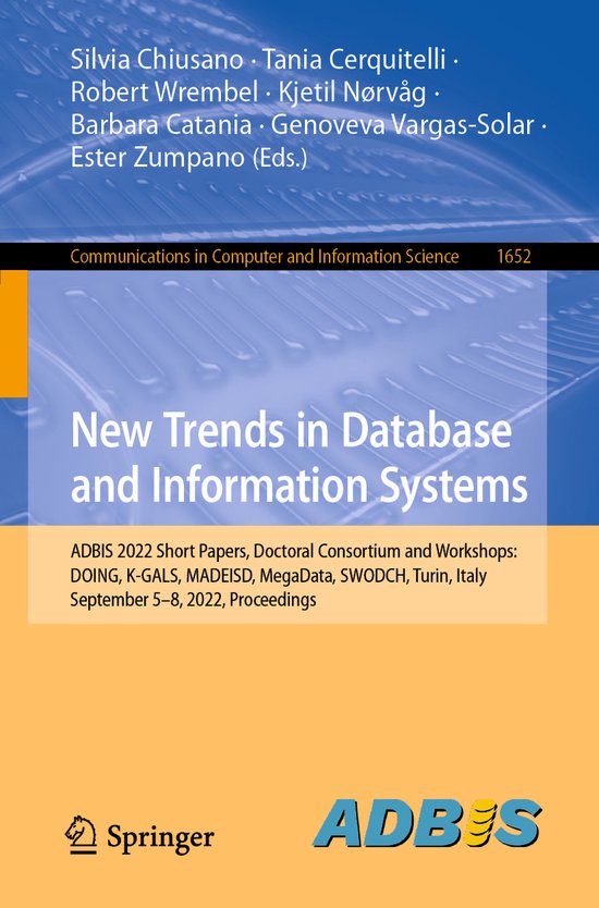 Communications in Computer and Information Science1652- New  ... - cover