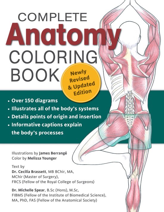 Complete Anatomy Colouring Book - cover
