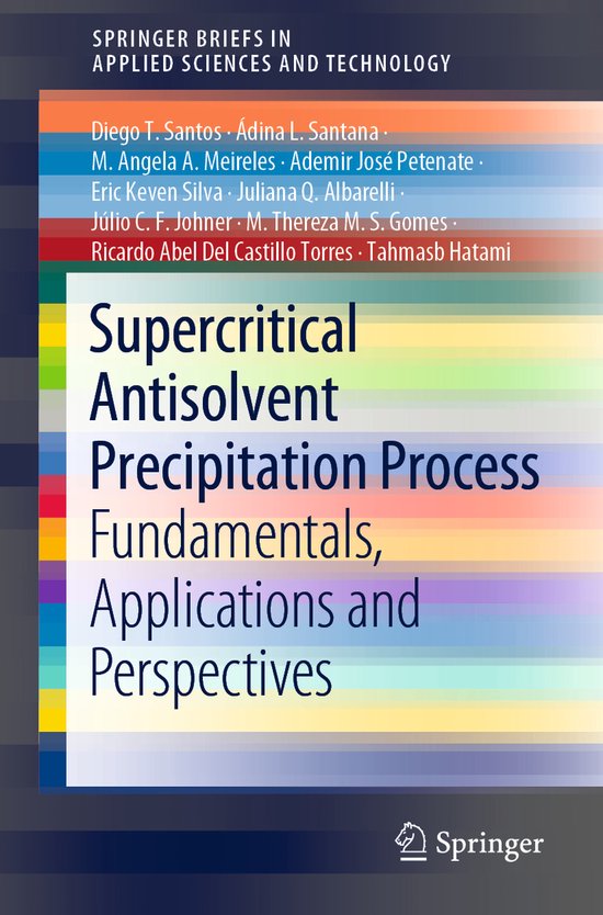 Supercritical Antisolvent Precipitation Process - cover