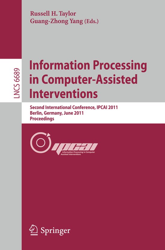 Information Processing in Computer-Assisted Interventions - cover
