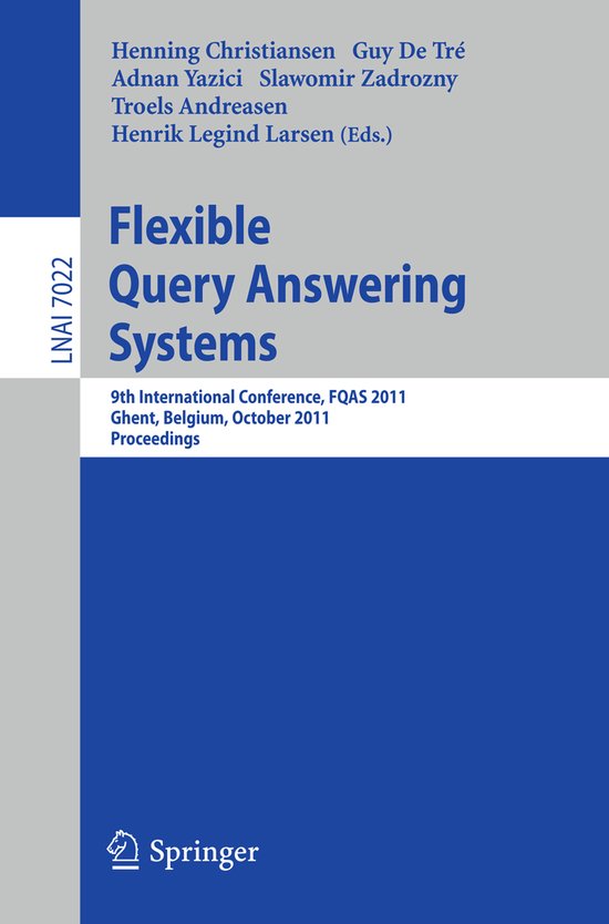 Flexible Query Answering Systems - cover