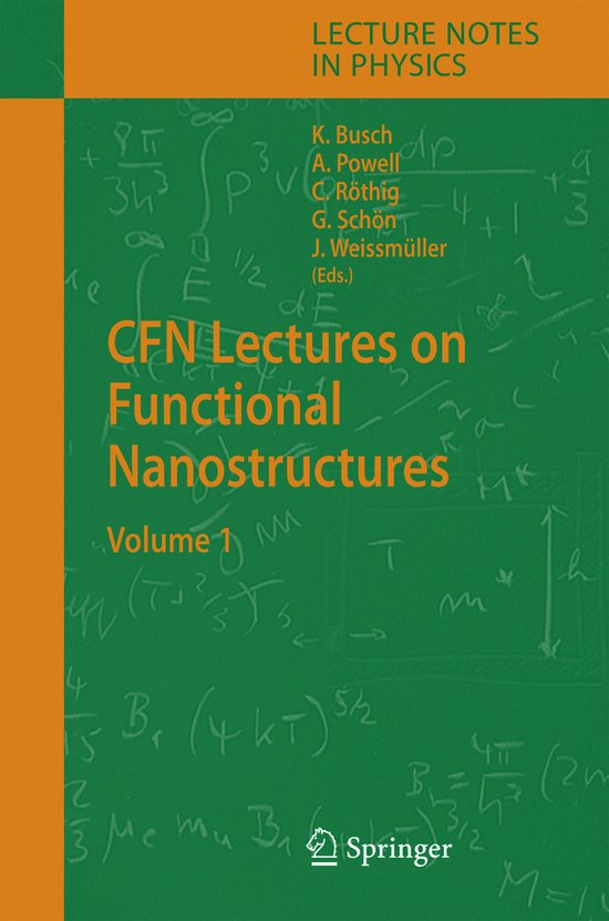 Lecture Notes in Physics658- CFN Lectures on Functional Nano ... - cover