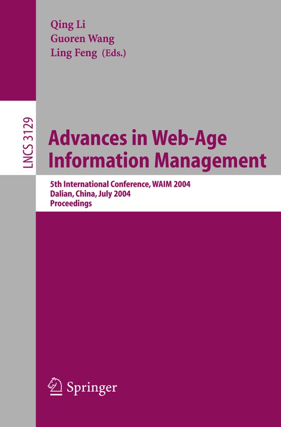 Advances in Web-Age Information Management - cover