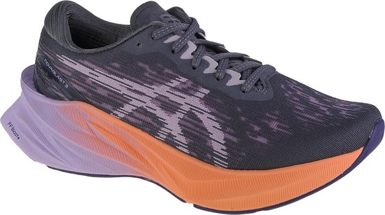 Asics Novablast 3 Chaussures de course Femme Anthracite/violet Taille 41,5