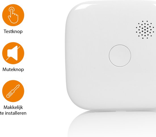 Smartwares FSM-12601 - Slimme Rookmelder Smart - Wifi - Met app - Brandmelder